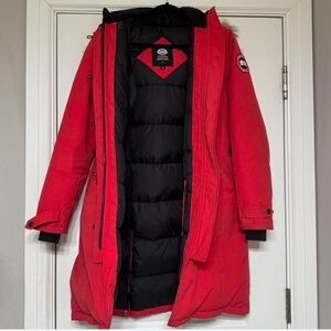 Canada Goose Red Parka